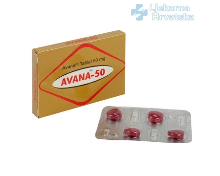 Kupite Avana 50 mg tablete za potenciju bez recepta u Hrvatskoj