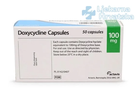 Kupiti Doxiciklin bez recepta - Doxiciklin Belupo 100 mg tvrde kapsu