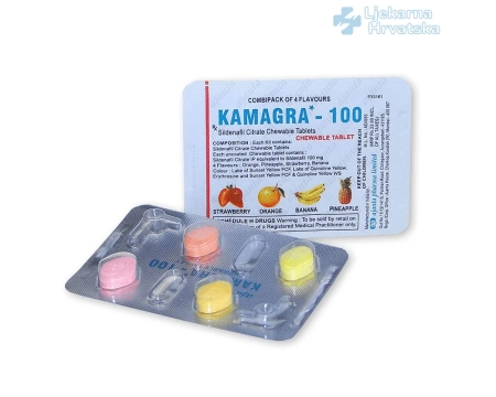 Kamagra Soft Tabs 100 mg - Najbolja cijena i dostava u Hrvatskoj